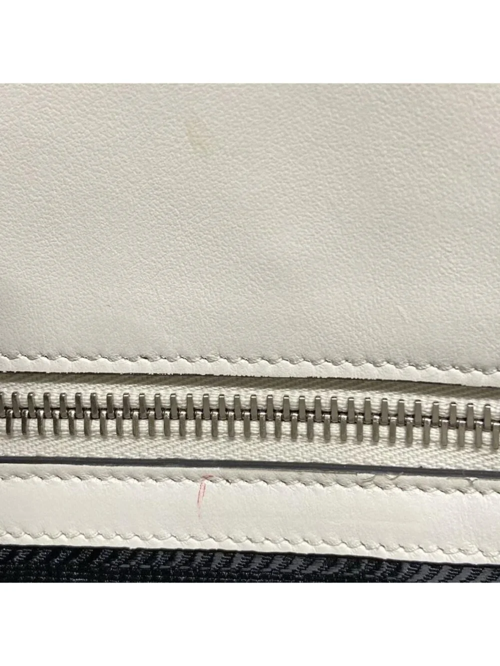 Prada Tote White Leather